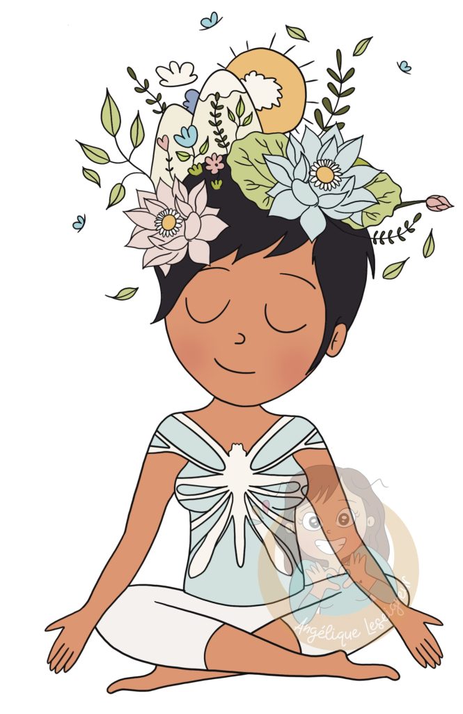 logo illustration bien-être