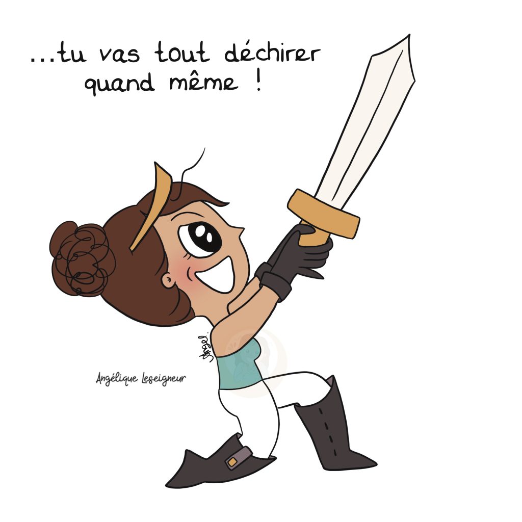 Angelique Leseigneur illustration logo