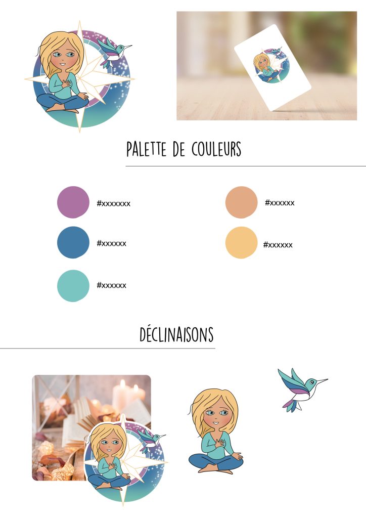 Brandboard identité visuelle logo