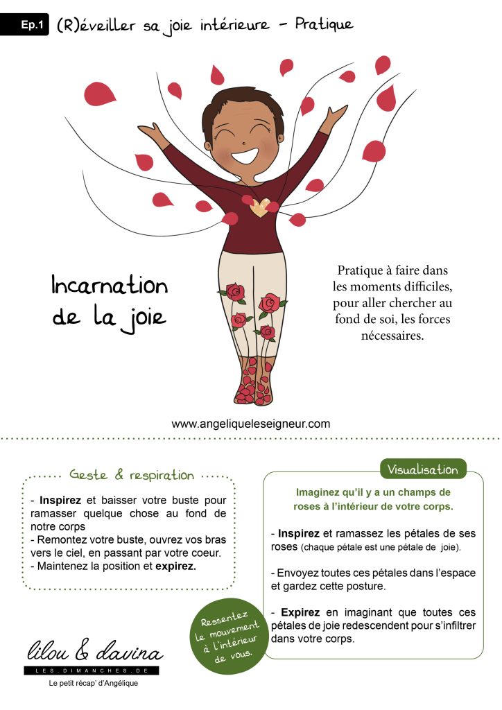 illustration Joie intérieure - Pratique Lilou Mac Davina