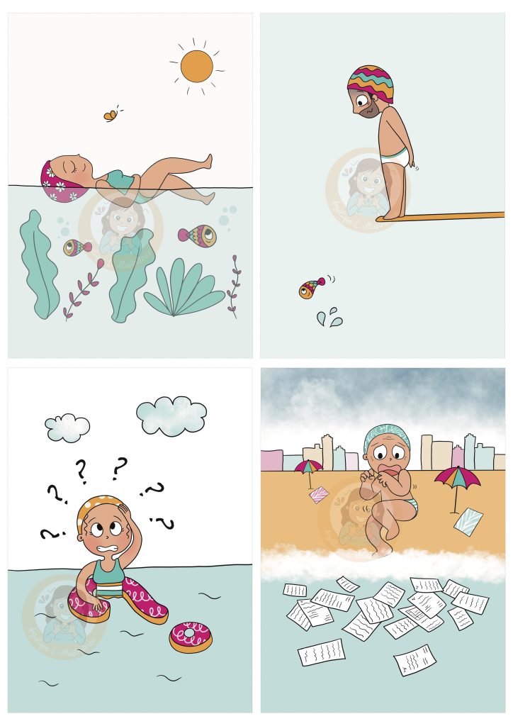 Illustration retraite illustratrice Angelique Leseigneur