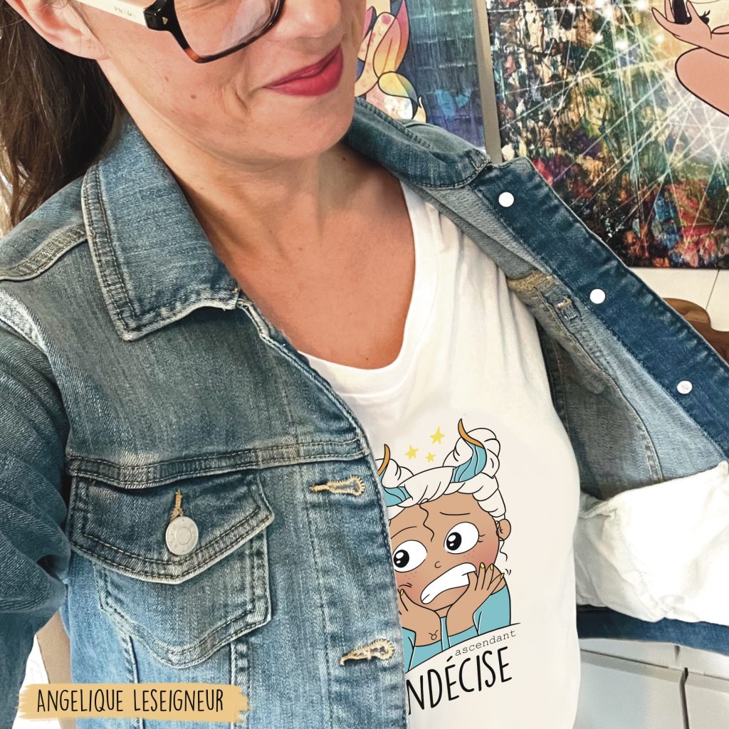 Tee-shirt Taureau ascendant